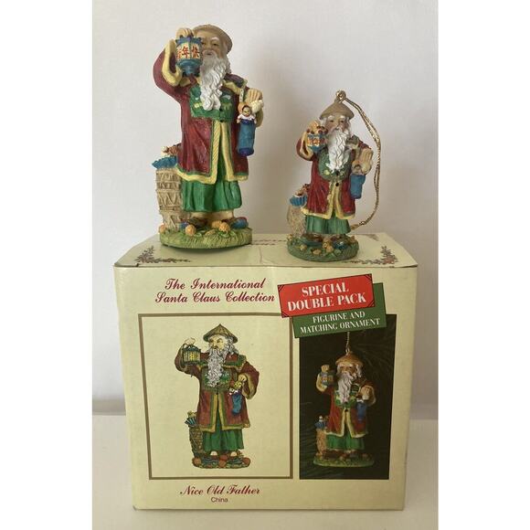 International Santa Claus Collection The Nice Old Father China Special Rare Pck - Picture 1 of 6
